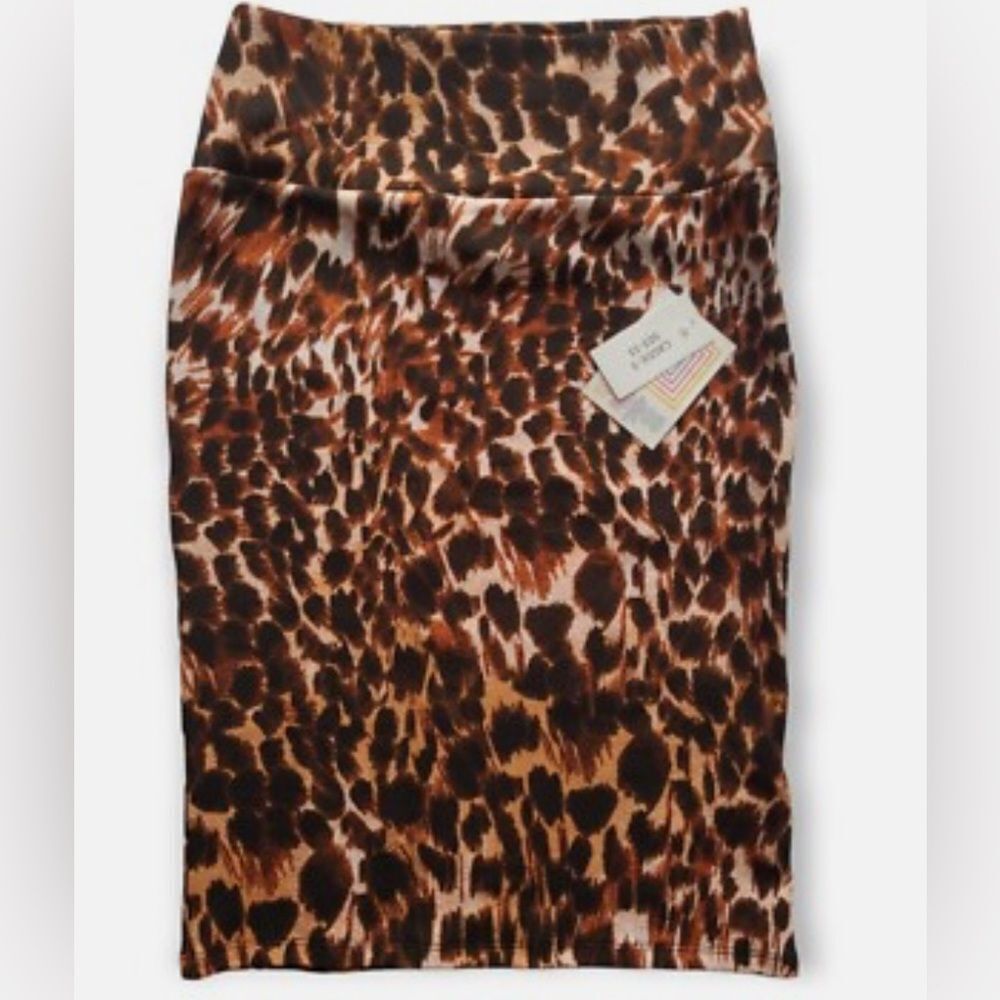 LuLaRoe Animal Print Pencil Skirt